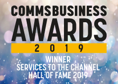 Comms business awards 2019 winner services to the channel hall of fame 2019