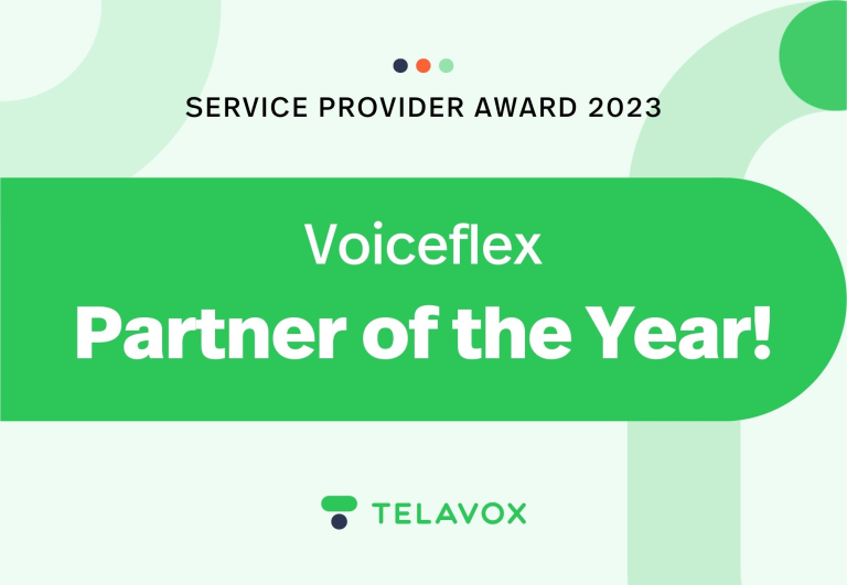 Telavox 2023 Partner of the Year